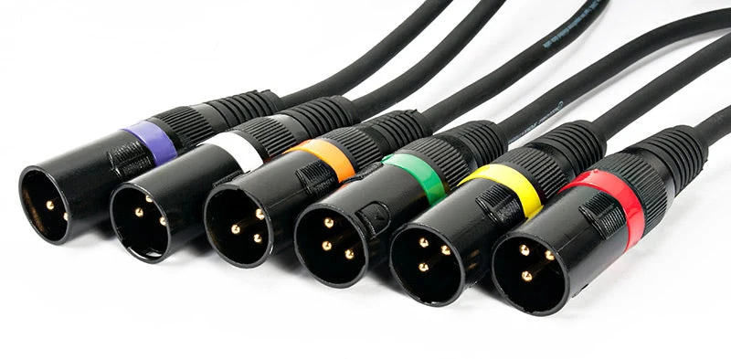 Accu-Cable 3-Pin DMX (10-Pack)