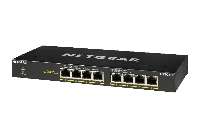 NETGEAR 8-Port PoE+ Gigabit AV