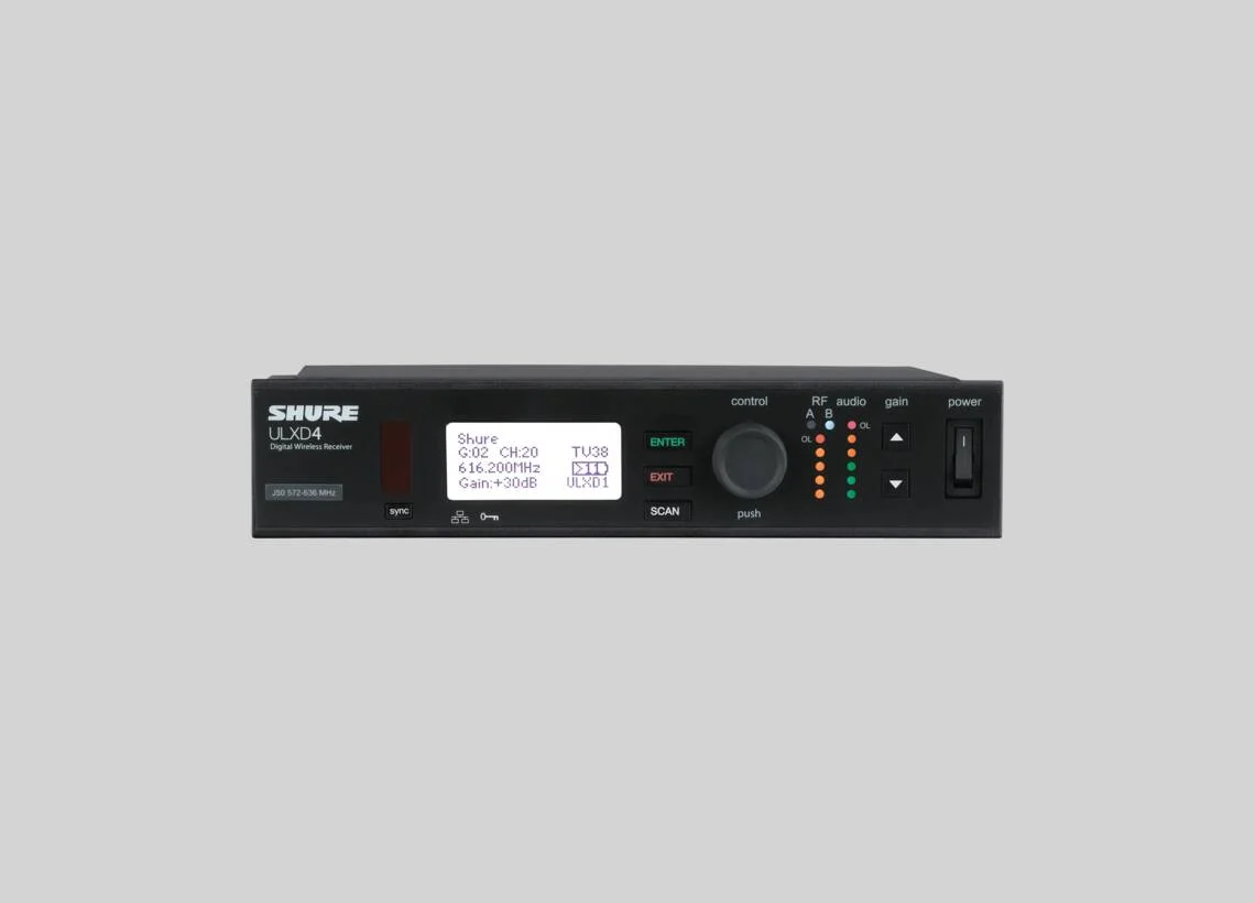 Shure ULXD4 Single-Channel